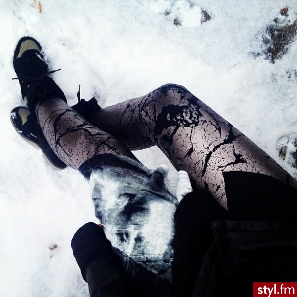 Leginsy Spodnie Moda