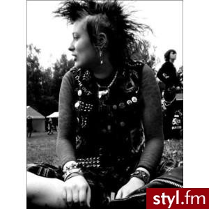 Punk Rock Alternatywne Średnie Fryzury