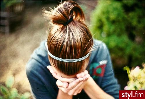 Blond Kok Proste Na co dzień Średnie Fryzury