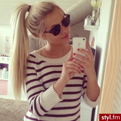 Blond Upięcie Proste Na co dzień Długie Fryzury