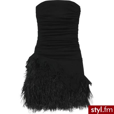 Elizabeth and James Plume tube dress - Polyvore. Pobrano ze strony: http://www.polyvore.com/cgi/thing?id=21609342 - Pozostałe Ciuchy Moda