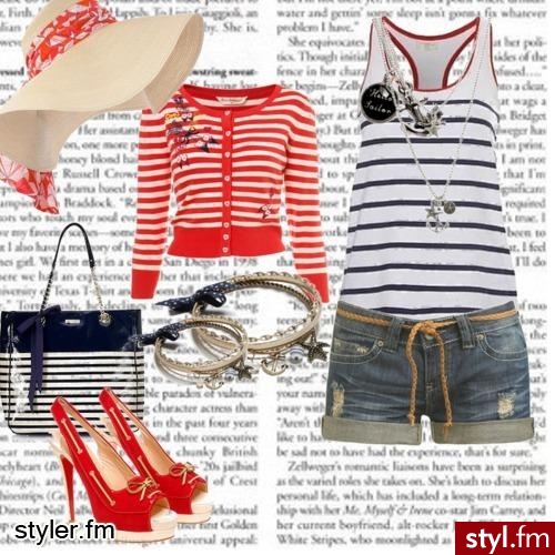 A moze nad Morze.... Marynarski Look - Styler