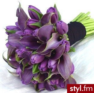 Bukiety ślubne Ślub Moda