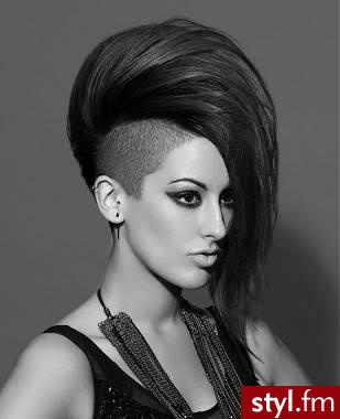 Punk Rock Alternatywne Średnie Fryzury