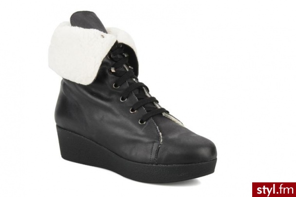 Emma Go PÓŁBUTY I BOTKI ZSA-ZSA BY EMMA GO (Czarny) - Botki Buty Moda
