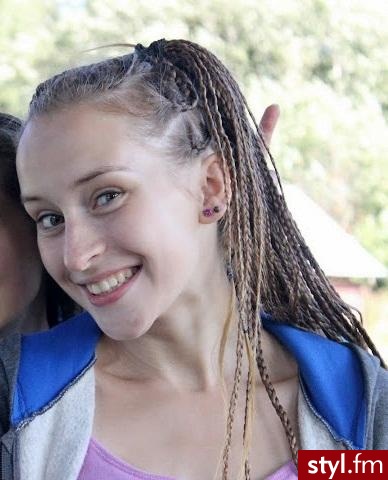 warkoczyki - Blond Warkocze Proste Na co dzień Długie Fryzury