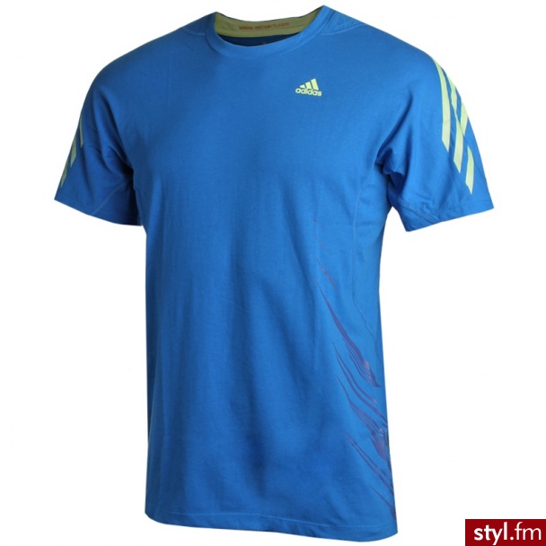 Adidas koszulka ADIzERO GRAPHIC TEE - Sportowe Buty Moda