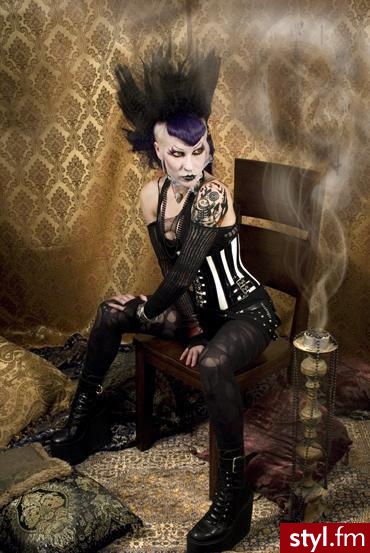 Punk Rock Alternatywne Średnie Fryzury