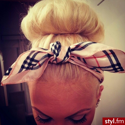 Blond Kok Proste Na co dzień Długie Fryzury