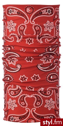 Buff Chusta Original Cashmere Red 10614 - Apaszki Dodatki Moda