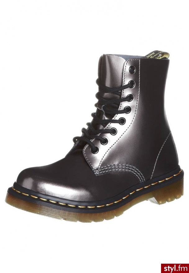 Dr. Martens PASCAL Botki sznurowane srebrny (13512) - Botki Buty Moda