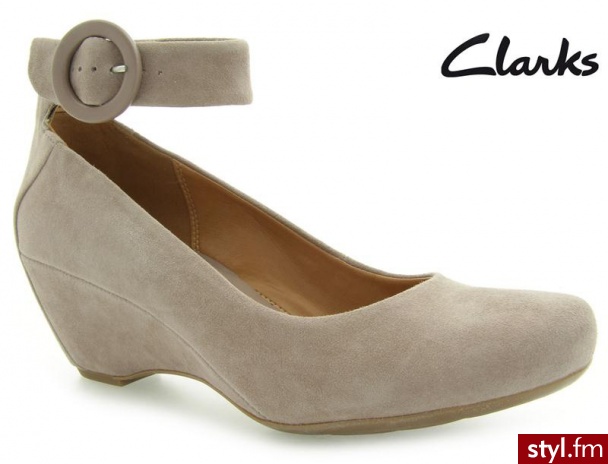Clarks CAPRICORN MOON HEATHER SUEDE - Czółenka Buty Moda