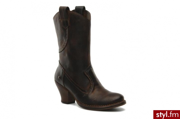 Neosens PÓŁBUTY I BOTKI VEDUZZO 290 BY (BRĄZOWY) (Brązowy) - Botki Buty Moda
