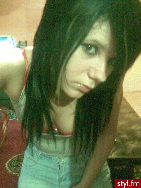 EMO Alternatywne Średnie Fryzury