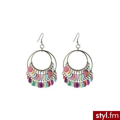 Exotic carnaval earrings - Multicoloured - Promod - Polyvore. Pobrano ze strony: http://www.polyvore.com/cgi/thing?id=21637294 - Pozostałe Dodatki Moda