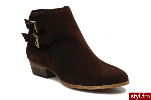 Georgia Rose PÓŁBUTY I BOTKI FABULOS BY GEORGIA ROSE (Brązowy) - Botki Buty Moda