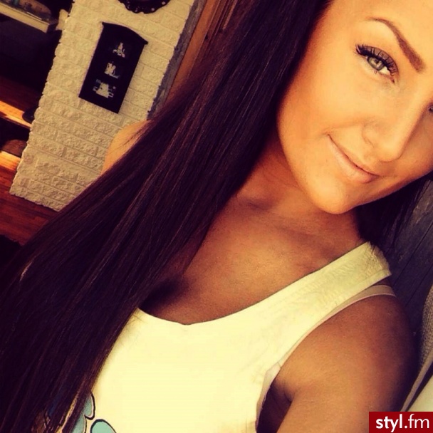 Brązowe Rozpuszczone Proste Na co dzień Długie Fryzury