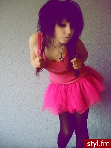 EMO Alternatywne Średnie Fryzury
