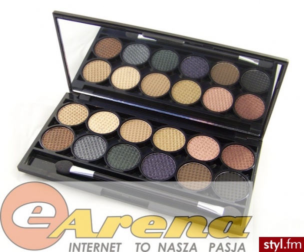Sleek Make Up I Divine STORM paleta cieni mineralnych - Dzienne Makijaże