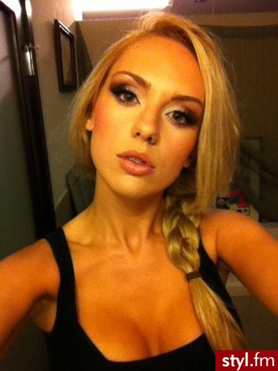 Blond Warkocze Proste Na co dzień Średnie Fryzury