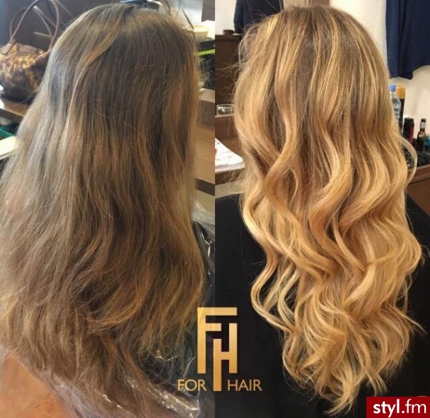 http://forhairsobieski.pl/ KOLORYZACJA Z OLAPLEX WARSZAWA DOBRY FRYZJER - Blond Rozpuszczone Kręcone Fryzury gwiazd Długie Fryzury
