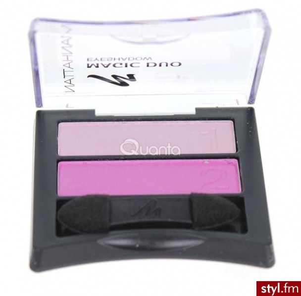 Manhattan Magic Duo Eyeshadow Cienie do powiek, Diva Fever - Dzienne Makijaże