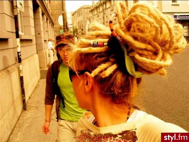 mmm <3 - Blond Dredy Alternatywne Długie Fryzury