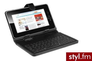 Adax Futerał z klawiaturą do TABLET 7DR1 (USB KB/7DR1) - Portfele i etui Dodatki Moda