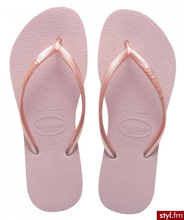 Havaianas JAPONKI SLIM ROSE - Klapki Buty Moda