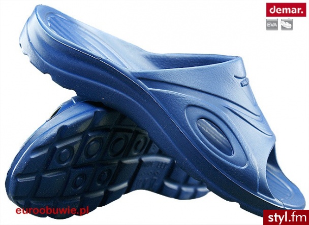DEMAR Klapki Rekreacyjne DM-4720-D Czerwone - Klapki Buty Moda