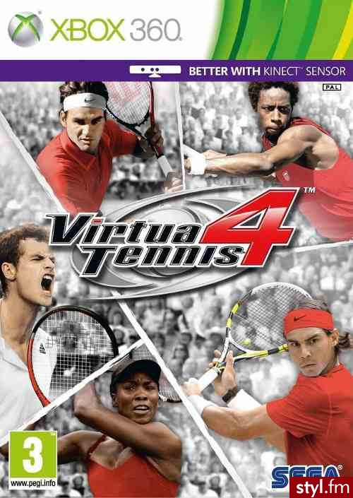 Virtua Tennis 4 (Gra Xbox 360) - Bransoletki Biżuteria Moda