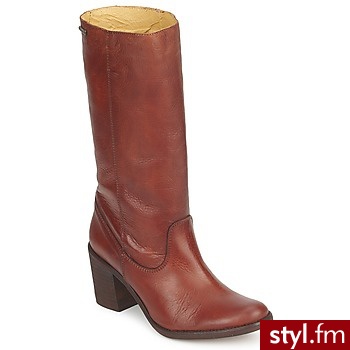 Diesel BUTY JANE Red - Kozaki Buty Moda