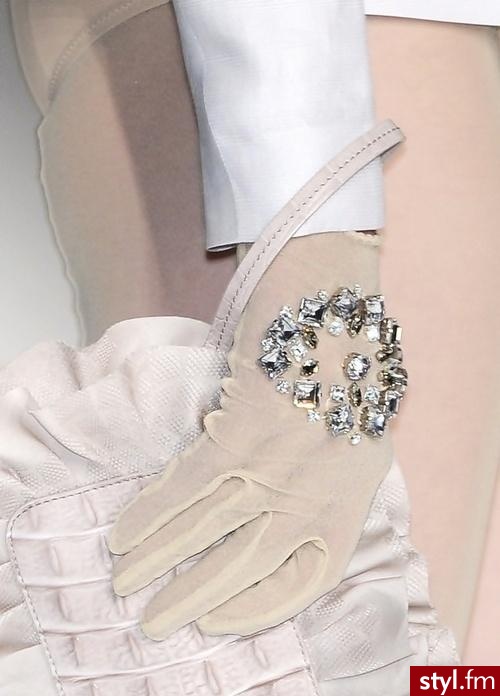 Rękawiczki Dodatki Moda