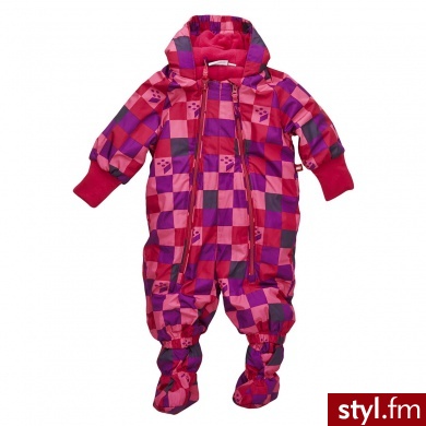 Lego Wear Girls Baby Kombinezon JOSH 615 cerise - Pozostałe Spodnie Moda