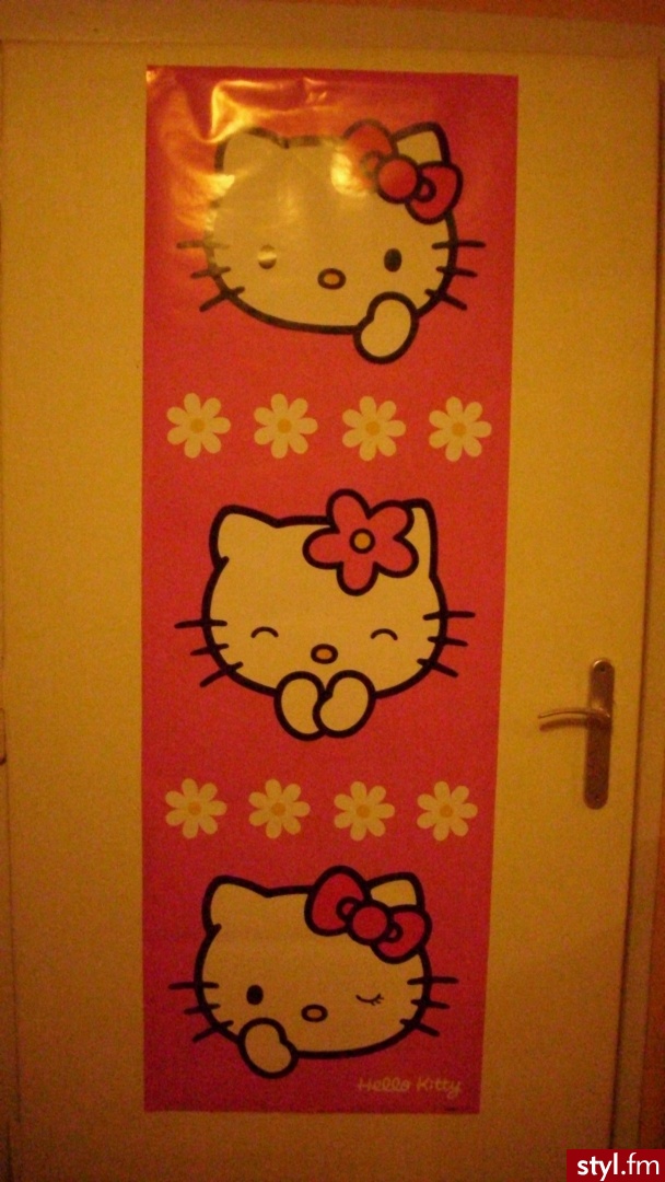 Plakat. Mega wielki plakat z Hello Kitty :) - Gadżety Inne Moda