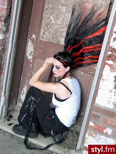 Punk Rock Alternatywne Długie Fryzury