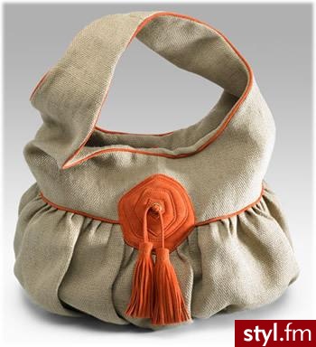 Jute Slouch, śliczna torebeczka od Marca Jacobsa - Pozostałe Torebki Moda