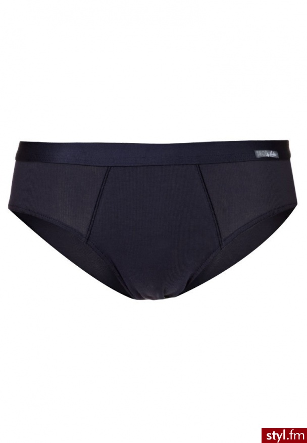 Huber Bodywear 1908 Figi niebieski - Majtki Bielizna Moda