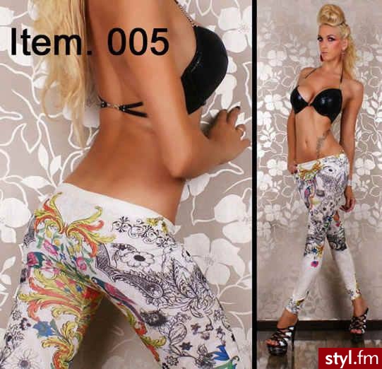 Leginsy Spodnie Moda