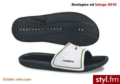 Nike KLAPKI MĘSKIE BUTY SPORTOWE FLEX TECH TEIMPO SLIDE 386136.101 - Klapki Buty Moda