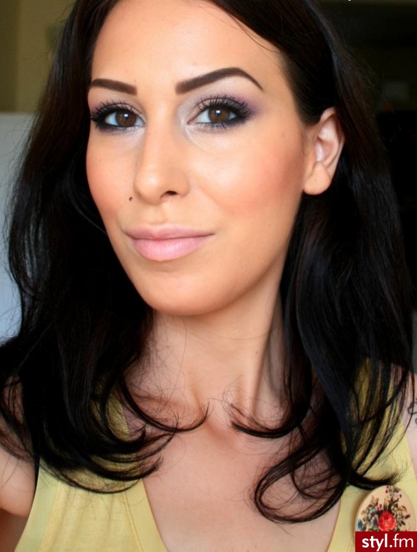 Purple Haze Soft Make-Up - Dzienne Makijaże