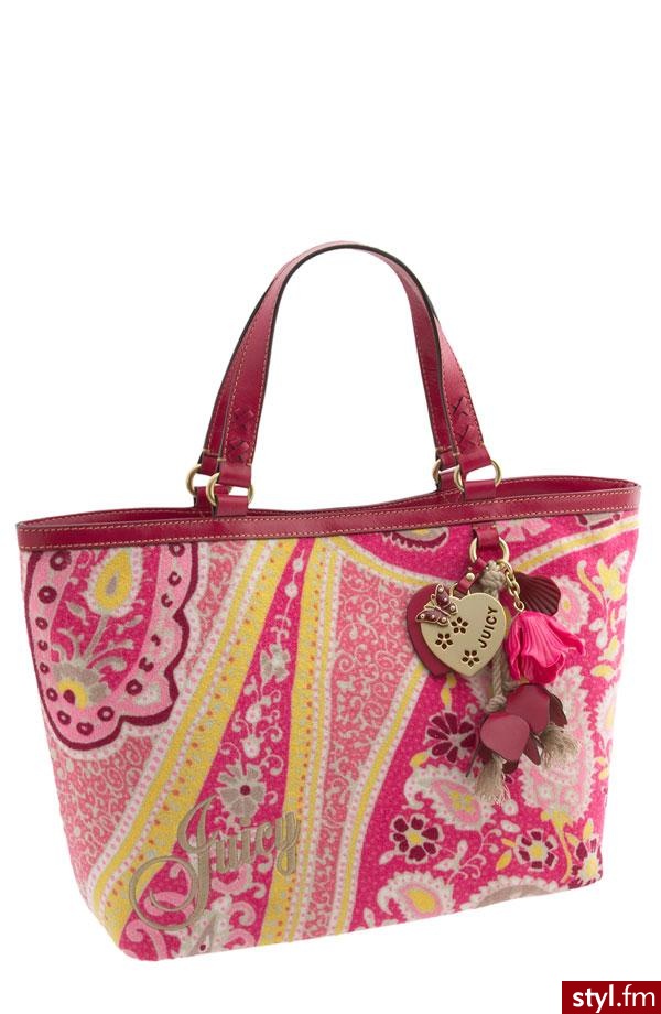bardzo kolorwa torebka Juicy Couture  - 198$ - Pozostałe Torebki Moda