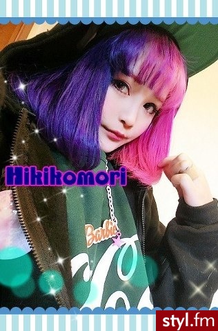 Kolorowe Rozpuszczone Proste z grzywką Na co dzień Średnie Fryzury