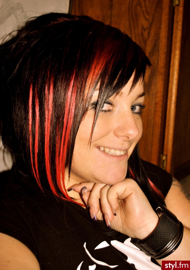 Punk Rock Alternatywne Średnie Fryzury