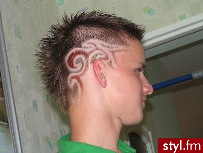 Punk Rock Alternatywne Średnie Fryzury