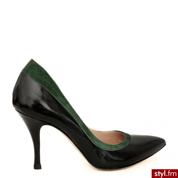 Venezia CzÓŁENKA 808 NERO-BOTT - Czółenka Buty Moda