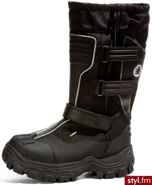 Icebug Buty Caledon Kozaki Czarny - Kozaki Buty Moda