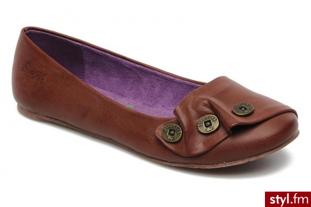 Blowfish BALERINKI PEPPERMINT BY BLOWFISH (Czerwony) - Balerinki Buty Moda