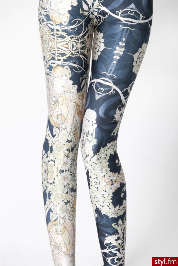 Leginsy Spodnie Moda