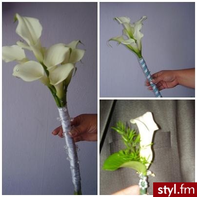 Bukiety ślubne Ślub Moda
